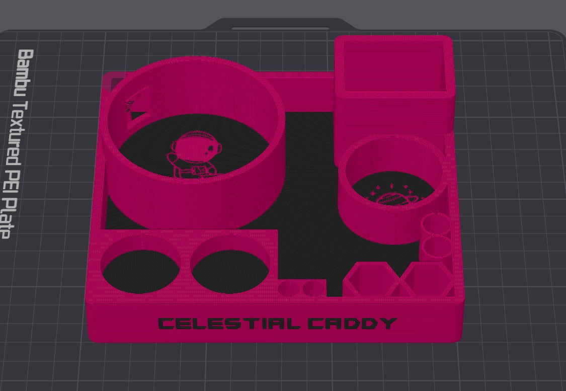 Caddy for Puffco Peak/Pillar/Celestial E-Rig Organizer Dock