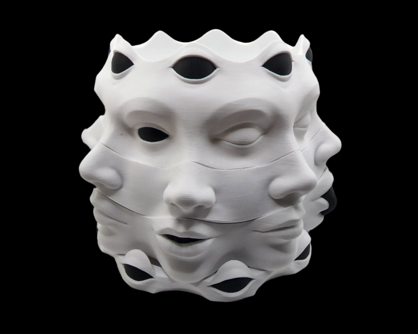 Planter with Rotating Face and Moods