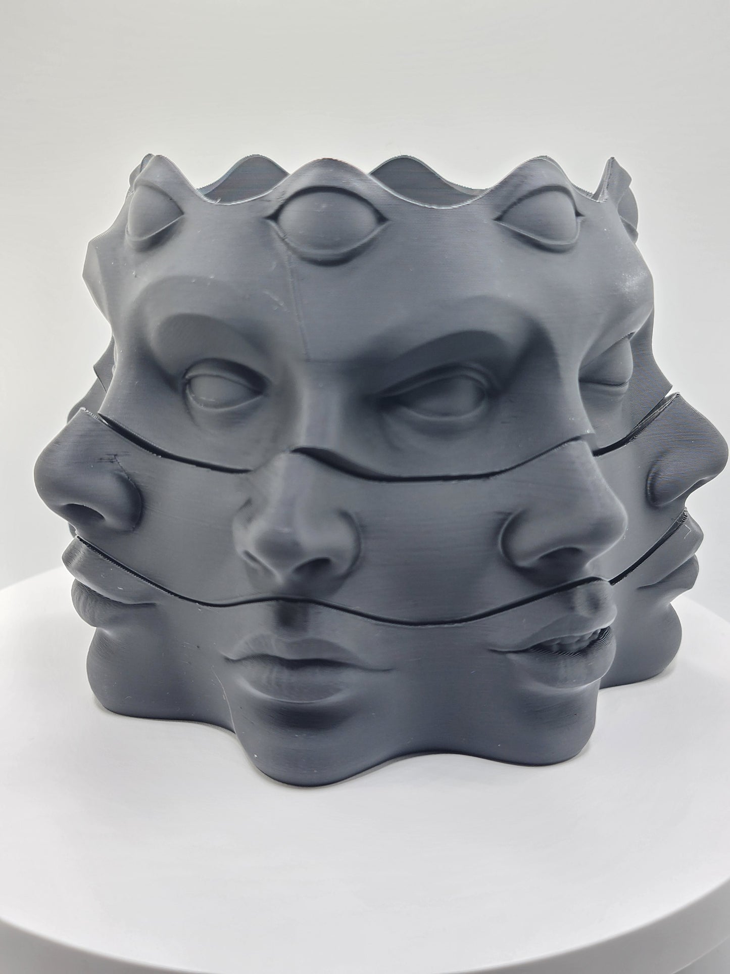 Planter with Rotating Face and Moods