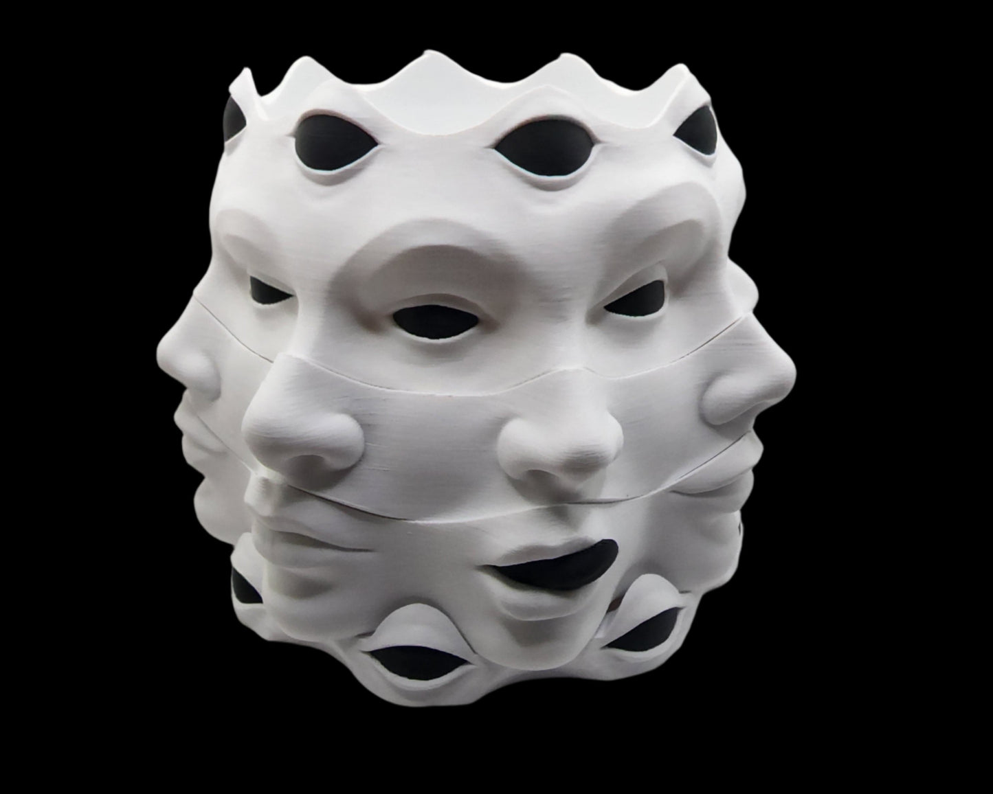 Planter with Rotating Face and Moods