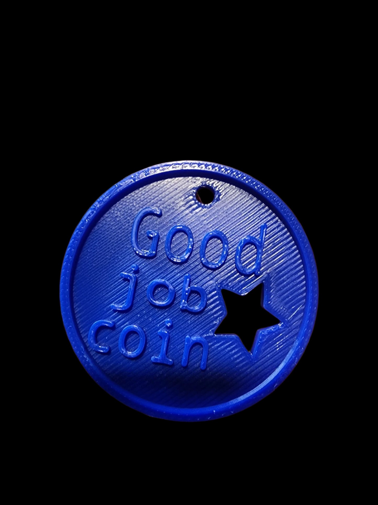 3D Printed Good Job Coin Keychains - Good Job Coins for Teachers and Parents