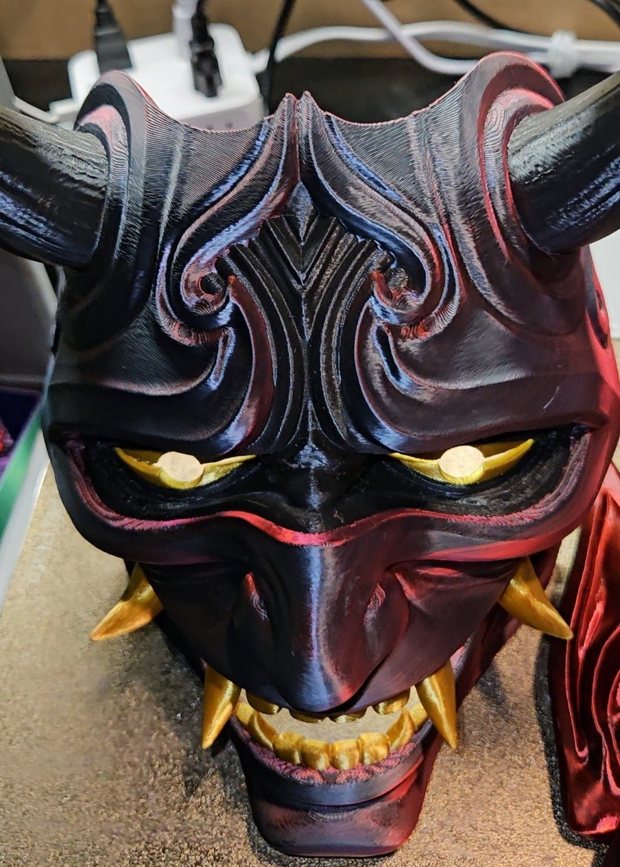 Wearable Oni Mask