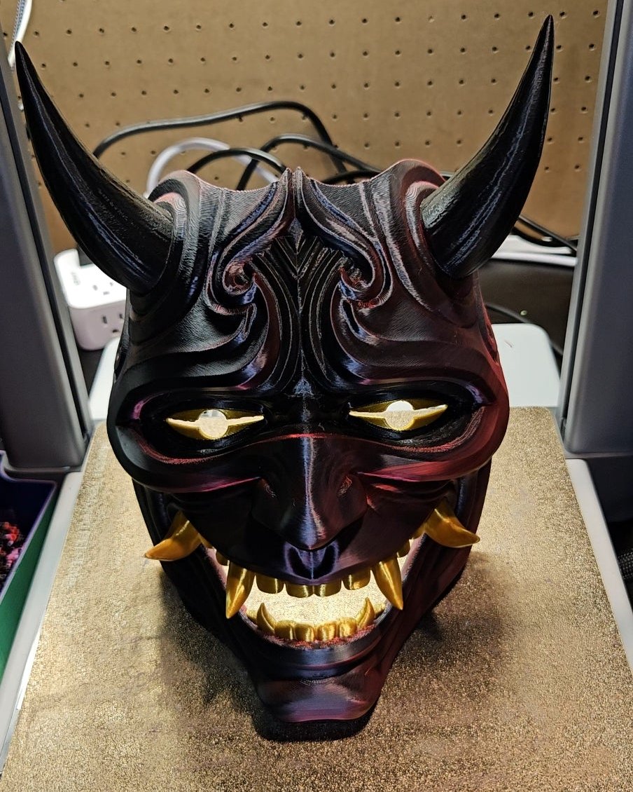 Wearable Oni Mask