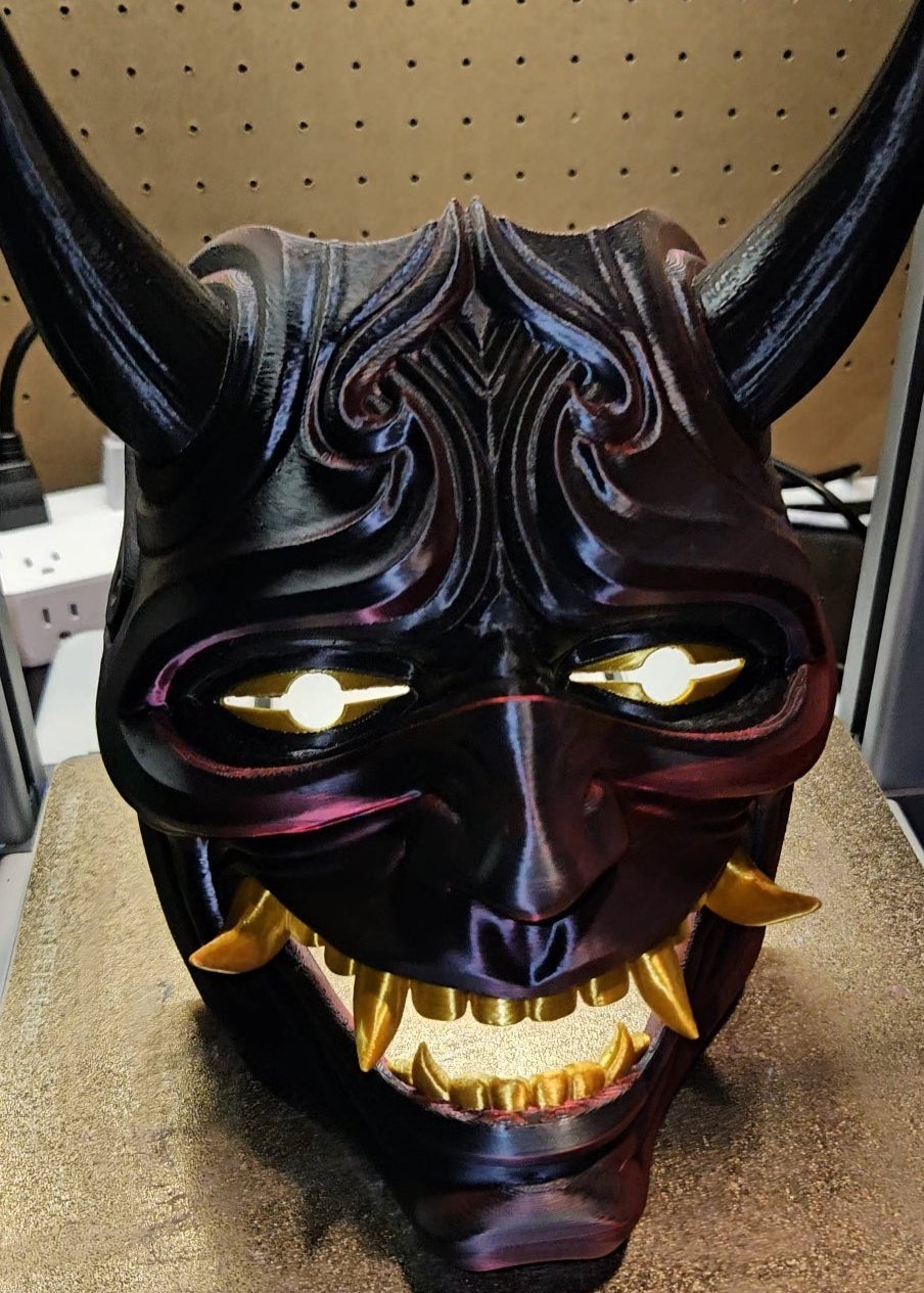 Wearable Oni Mask