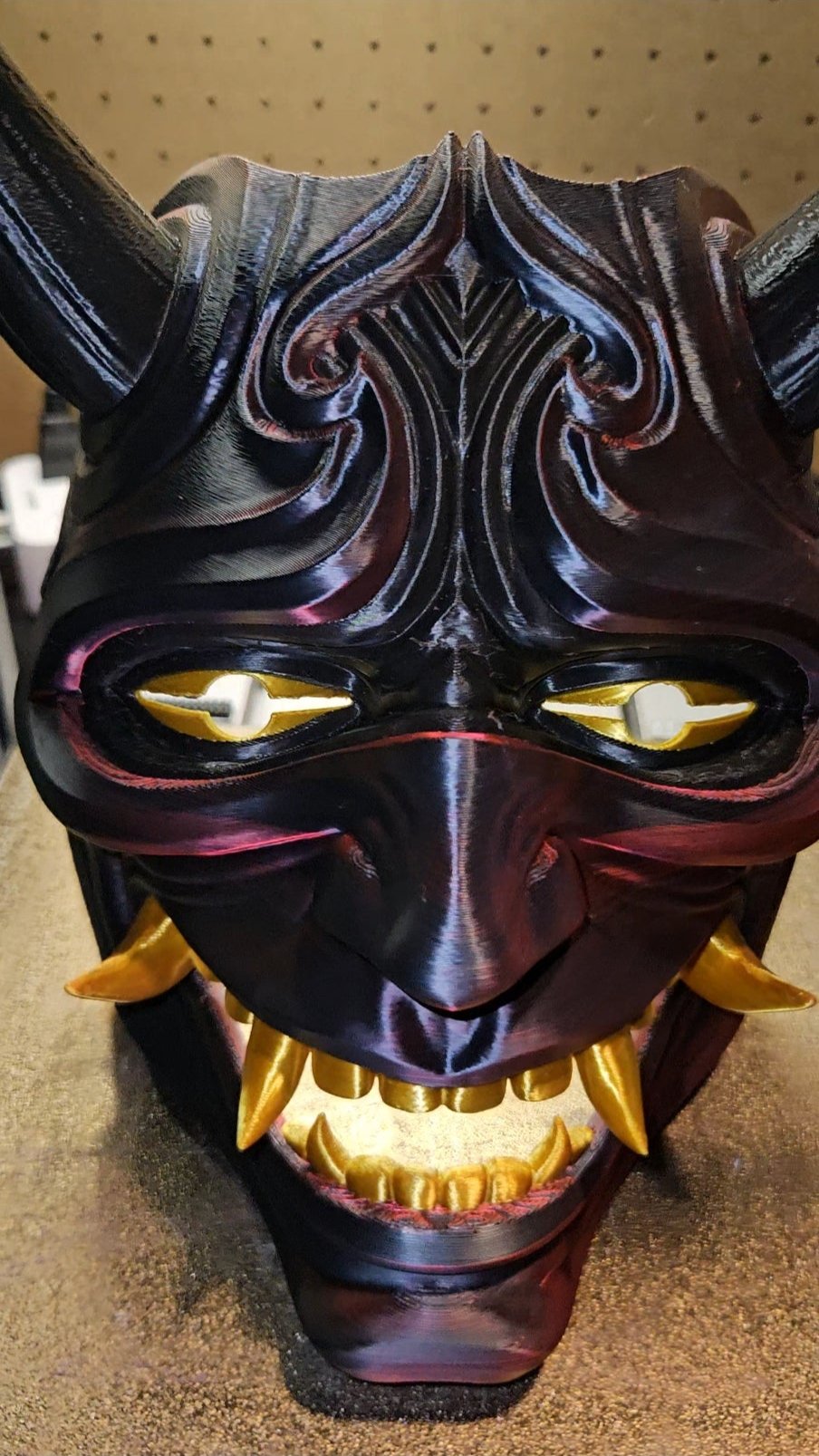 Wearable Oni Mask